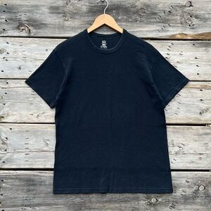 Fruit of the Loom Black Cotton Crewneck T-Shirt Men’s Size Large